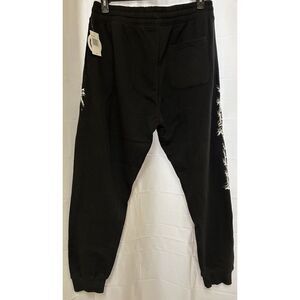 Nerf Men's Fleece Joggers Size‎ Medium Black With Pockets Warm And Comfortable
